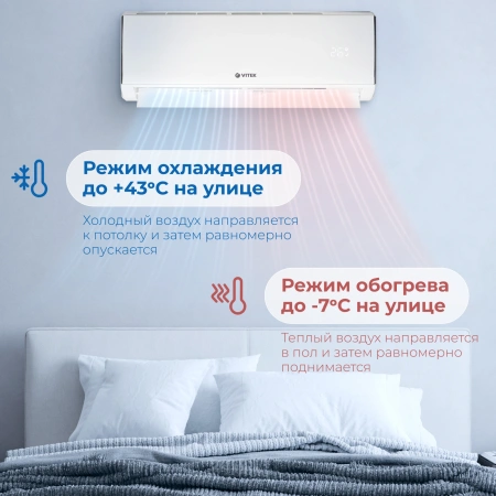 Сплит-система Vitek VT-2515 белый