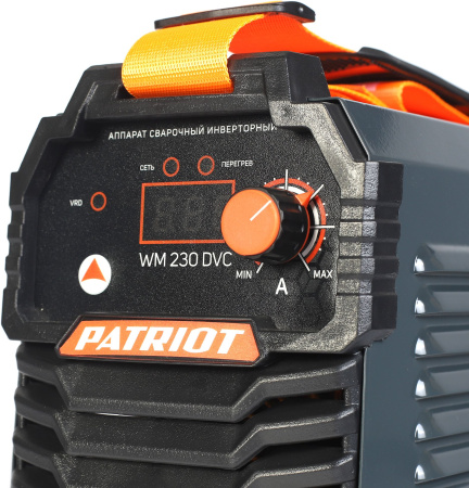 Сварочный аппарат Patriot WM230DVC инвертор ММА 10.7кВт (кейс в комплекте)