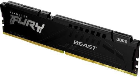 Память DDR5 8GB 5600MHz Kingston KF556C36BBE-8 Fury Beast Black RTL Gaming PC5-44800 CL36 DIMM 288-p