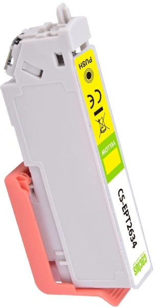 Картридж струйный Cactus CS-EPT2634 26XL желтый (12.4мл) для Epson Expression Home XP-600/605/700/800