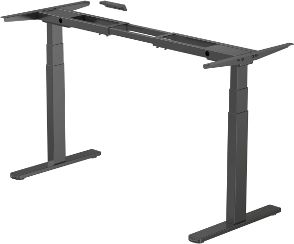 Подстолье Cactus CS-EDLF-BK черный каркас черный 120x71x60см