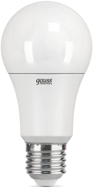Лампа светодиодная Gauss Elementary A60 20Вт цок.:E27 груша 220B 3000K св.свеч.бел.теп. A60 (упак.:1шт) (23219)