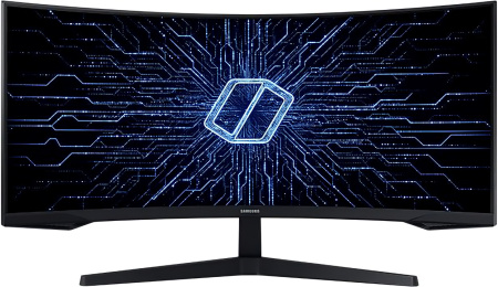Монитор Samsung 34" Odyssey G5 C34G55TWWI черный VA LED 1ms 21:9 HDMI матовая 250cd 178гр/178гр 3440x1440 165Hz DP UW 5.6кг