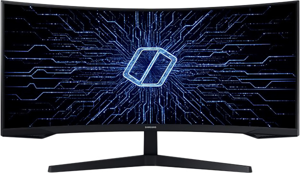 Монитор Samsung 34" Odyssey G5 C34G55TWWI черный VA LED 1ms 21:9 HDMI матовая 250cd 178гр/178гр 3440x1440 165Hz DP UW 5.6кг