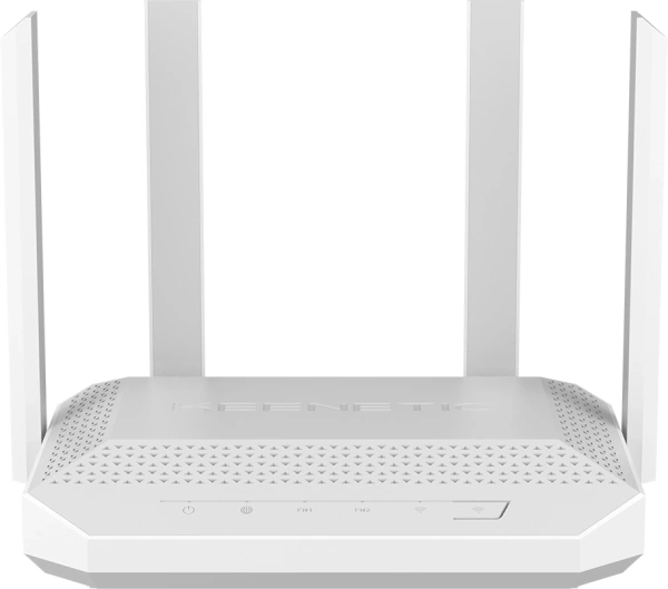 Роутер беспроводной Keenetic Giga (KN-1012) AX3000 10/100/1000BASE-TX/SFP/4g ready белый