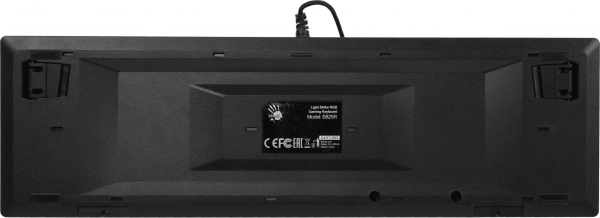 Клавиатура A4Tech Bloody B825R механическая черный USB for gamer LED (B825R (RED SWITCHES))