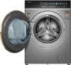 Стиральная машина Weissgauff WMD 58411 Direct Drive Inverter Premium Steam Stee класс: B загр.фронтальная макс.:11кг (с сушкой) нержавеющая сталь инвертер