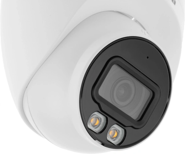 Видеокамера IP Dahua DH-IPC-HDW2449TP-S-LED-0360B 3.6-3.6мм цв. корп.:белый