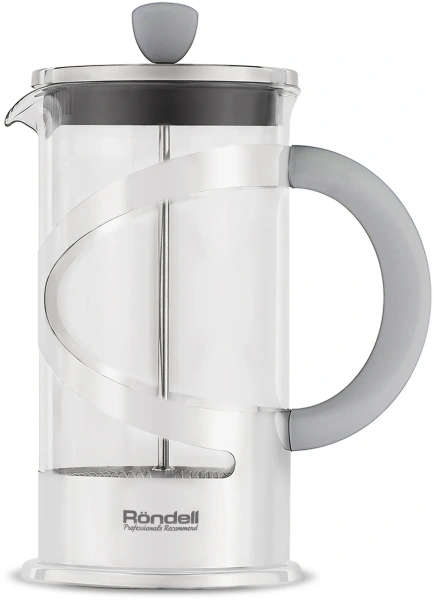 Френч-пресс Rondell Crystal Grey RDS-840 1л серый