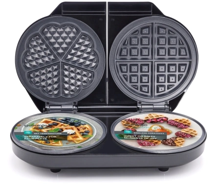 Вафельница Gorenje WM1400SB 1400Вт серый/черный