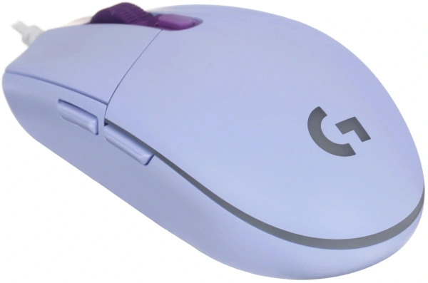 Мышь Logitech G102 LightSync сиреневый оптическая (8000dpi) USB (5but)