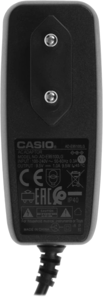 Сетевой адаптер Casio AD-E95100LG (для синтезаторов и цифровых фортепиано)