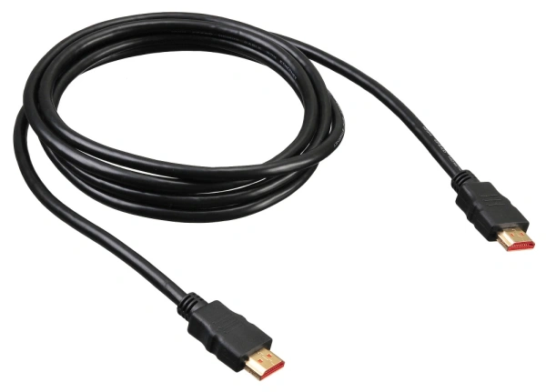 Кабель аудио-видео Buro HDMI 1.4 HDMI (m)/HDMI (m) 2м. Позолоченные контакты черный (BHP2M)