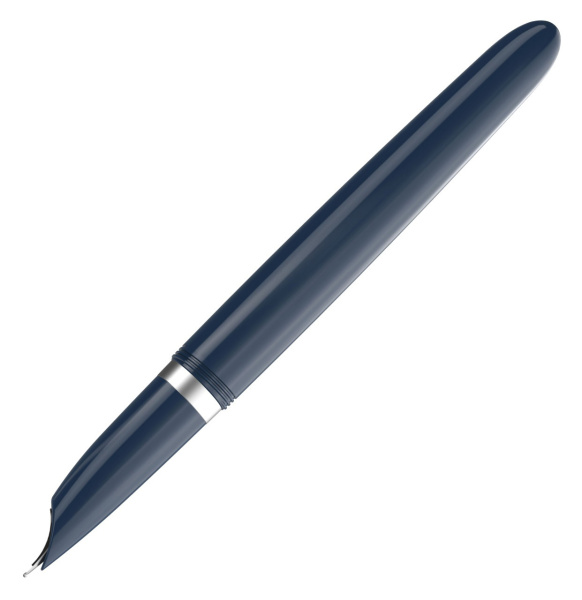 Ручка перьев. Parker 51 Core (CW2123501) Midnight Blue CT F сталь нержавеющая подар.кор.