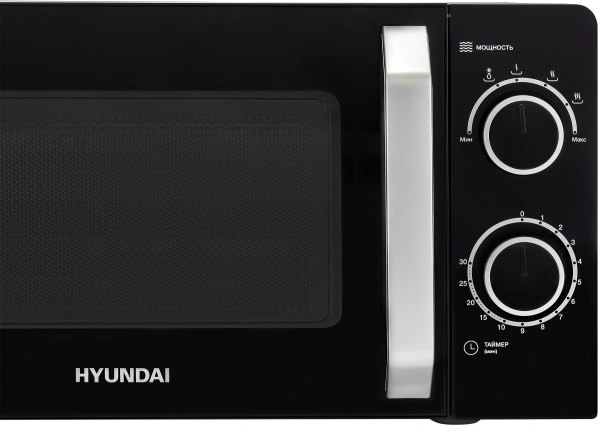 Микроволновая Печь Hyundai HYM-M2052 20л. 700Вт черный/серебристый