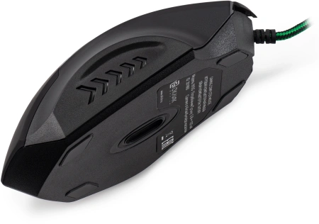 Мышь Оклик 815G INFERNO черный оптическая (2400dpi) USB (6but)
