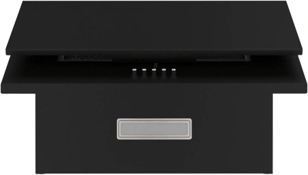 Вытяжка каминная Elikor Титан 50П-430-К3Д черный управление: кнопочное (1 мотор)