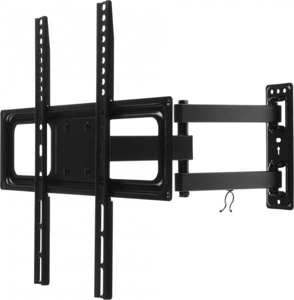 Кронштейн для телевизора Ultramounts UM872 черный 32"-55" макс.35кг настенный поворотно-выдвижной и наклонный