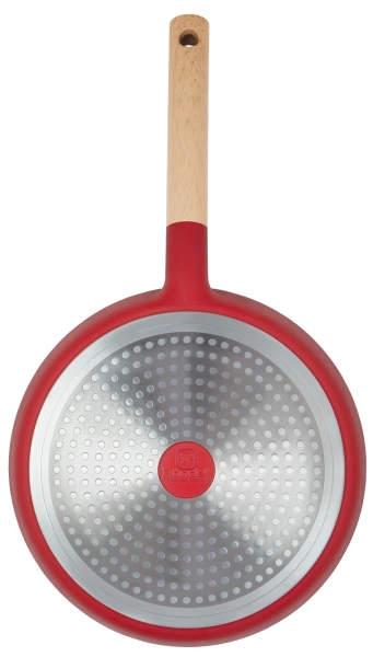 Сковорода Rondell Red Edition RDA-1006 круглая 28см покрытие: Xylan Plus ручка несъемная (без крышки) красный