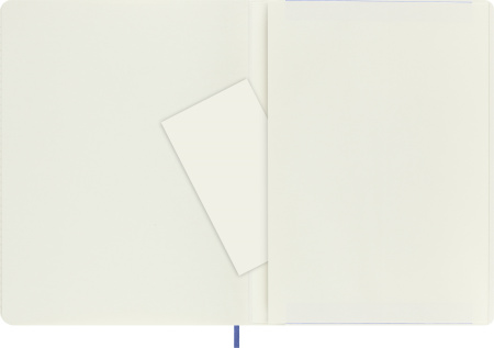 Блокнот Moleskine CLASSIC SOFT QP621B42 XLarge 190х250мм 192стр. линейка мягкая обложка голубая гортензия