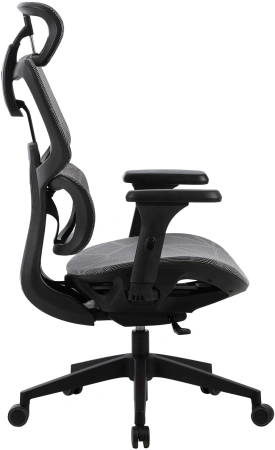 Кресло Cactus CS-MC555-GY черный/серый сетка