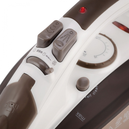 Утюг Vitek 1209-VT-03 2400Вт коричневый/белый