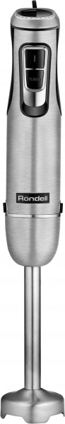 Блендер погружной Rondell RDE-1307 1200Вт черный/серебристый