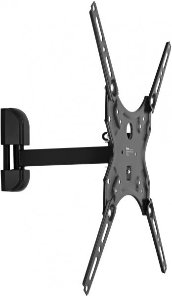 Кронштейн для телевизора Buro MF1 черный 13"-60" макс.25кг настенный поворот и наклон