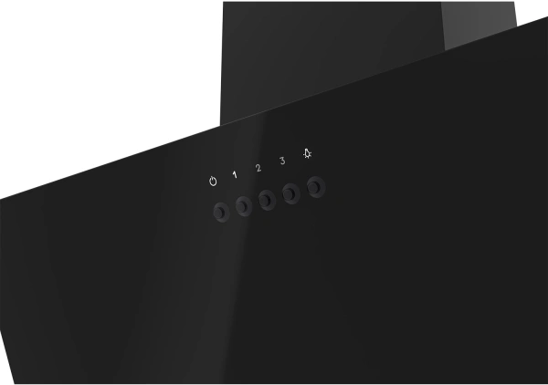 Вытяжка каминная Lex Moza 600 черный управление: кнопочное (1 мотор)