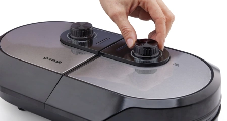 Вафельница Gorenje WM1400SB 1400Вт серый/черный