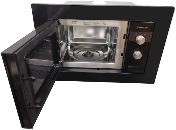 Микроволновая печь Hyundai HBW 2030S BG 20л. 800Вт черный (встраиваемая)
