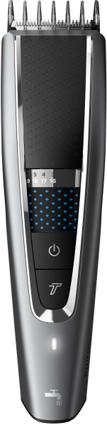 Машинка для стрижки Philips HC5650/15 серебристый (насадок в компл:3шт)