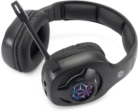 Наушники с микрофоном Оклик HS-L575G черный накладные BT оголовье (1895253)