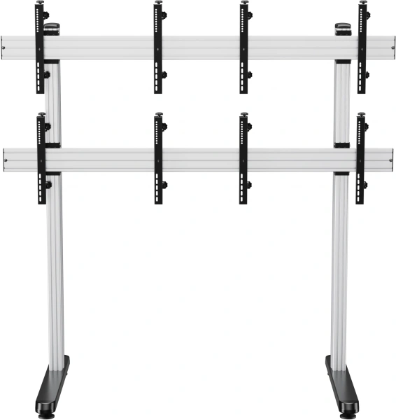 Стойка для телевизора Cactus CS-FS-TV4-PRO черный 32"-70" макс.50кг напольный мобильный