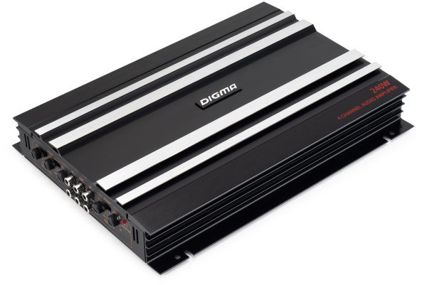 Усилитель автомобильный Digma DCP-400 четырехканальный