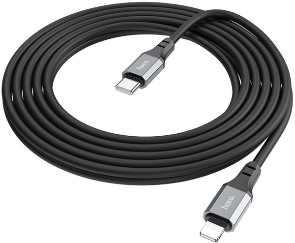 Кабель Hoco X92 Honest PD USB-C-Lightning (m) 3м черный коробка