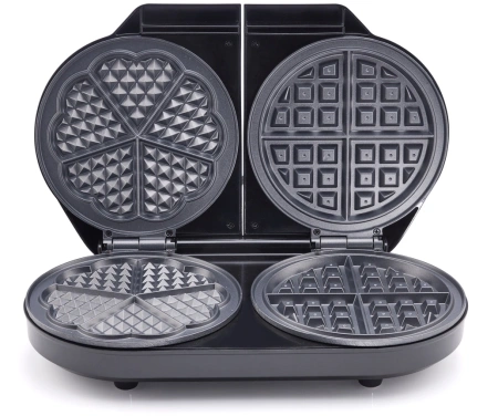 Вафельница Gorenje WM1400SB 1400Вт серый/черный