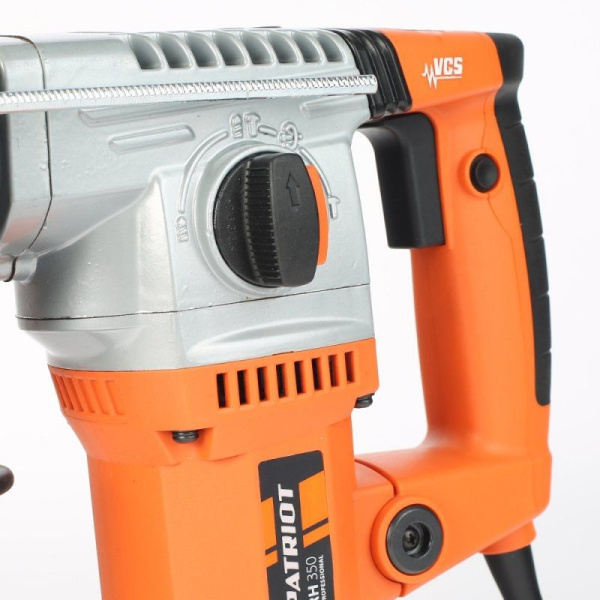 Перфоратор Patriot RH 350 патрон:SDS-plus уд.:4.3Дж 1500Вт (кейс в комплекте)