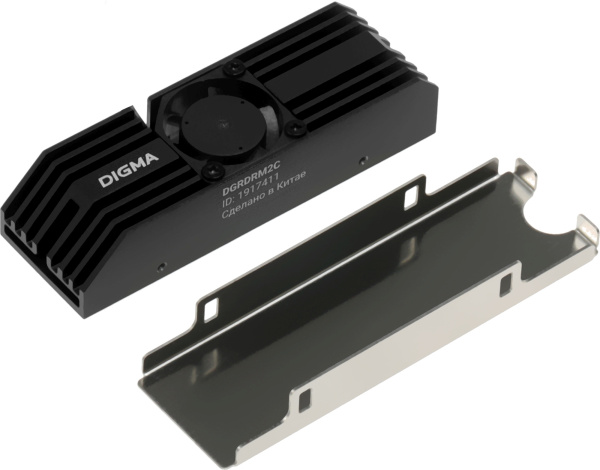 Радиатор для SSD Digma DGRDRM2C 20дБ металл Ret
