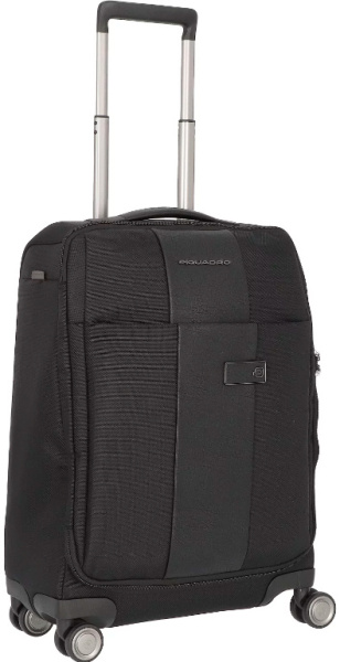 Чемодан Piquadro BRIEF2 (BV4343BR2/N) 40x55x20см 28.1л. 2.69кг. ткань/кожа черный