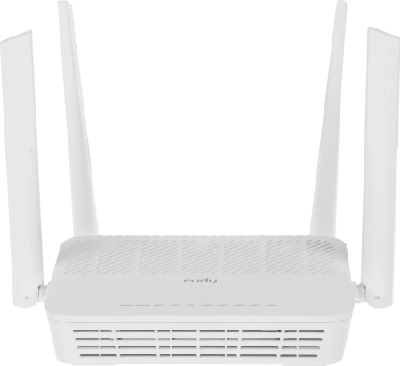 Роутер беспроводной Cudy WR3000H AX3000 100/1000/2500BASE-T белый