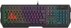 Клавиатура A4Tech Bloody B140N черный USB Multimedia for gamer LED (подставка для запястий) (B140N)