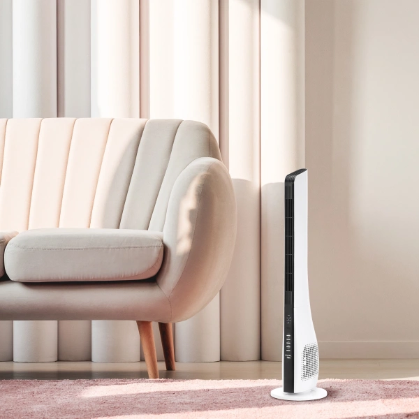 Вентилятор напольный Vitek VT-1930 40Вт скоростей:3 ПДУ белый/черный