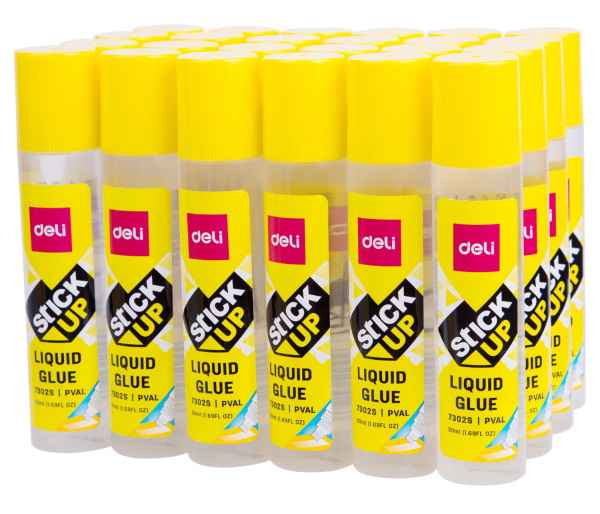 Клей жидкий Deli E7302S 50мл прозрачный