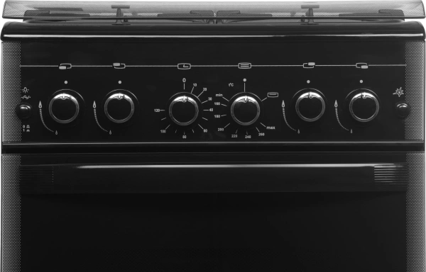 Плита Газовая Gefest ПГ 5300-02 0046 черный реш.чугун