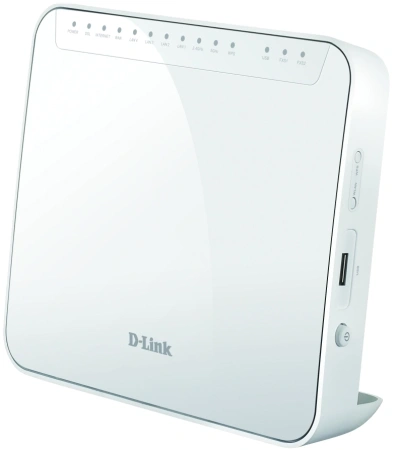 Маршрутизатор D-Link DSL-G2452GR/R1A AC1200 10/100/1000BASE-TX белый