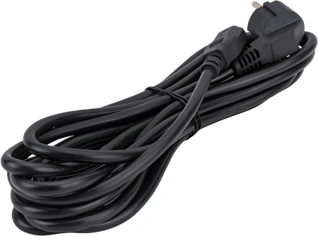 Шнур питания ITK PC-C13D-5M C13-Schuko проводник.:3x1.5мм2 5м 230В 10А (упак.:1шт) черный