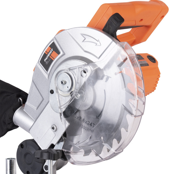 Торцовочная пила Patriot MS 210 1400Вт 5000об/мин d=210мм