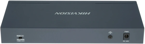 Коммутатор Hikvision DS-3E0310P-E/M 8x100Mb 1G 8PoE+ 60W неуправляемый