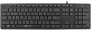 Клавиатура Оклик 520M2U черный/черный USB slim Multimedia
